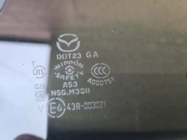 Форточка двери Mazda CX-5 1 KE задняя правая KA0H-72-661 на складе