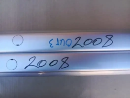 Рейлинги Mitsubishi Аутлендер 3 рейка 7661A353 7661A354 в наличии на складе в Санкт-Петербурге