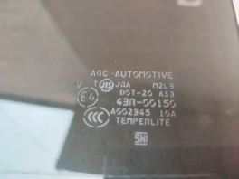 Стекло двери mitsubishi outlander 3 gf 2012-2022 задн. лев.