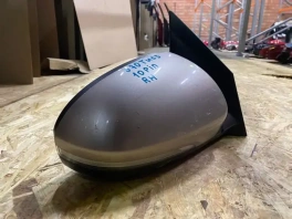 Переднее правое зеркало Hyundai Tucson TL кузов, артикул 28500-570 OEM белый цвет завод C5G