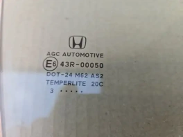 Стекло двери правой передней Honda CR-V 4 RM 2012 2018 на авторазборе 72255SWWA02 отличное состояние